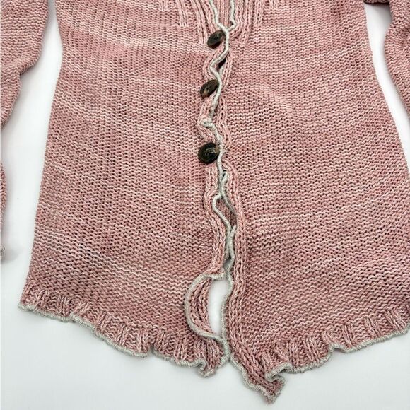 Urban Outfitters | kimchi blue | Women's Pink Cardigan | large - Picture 4 of 10